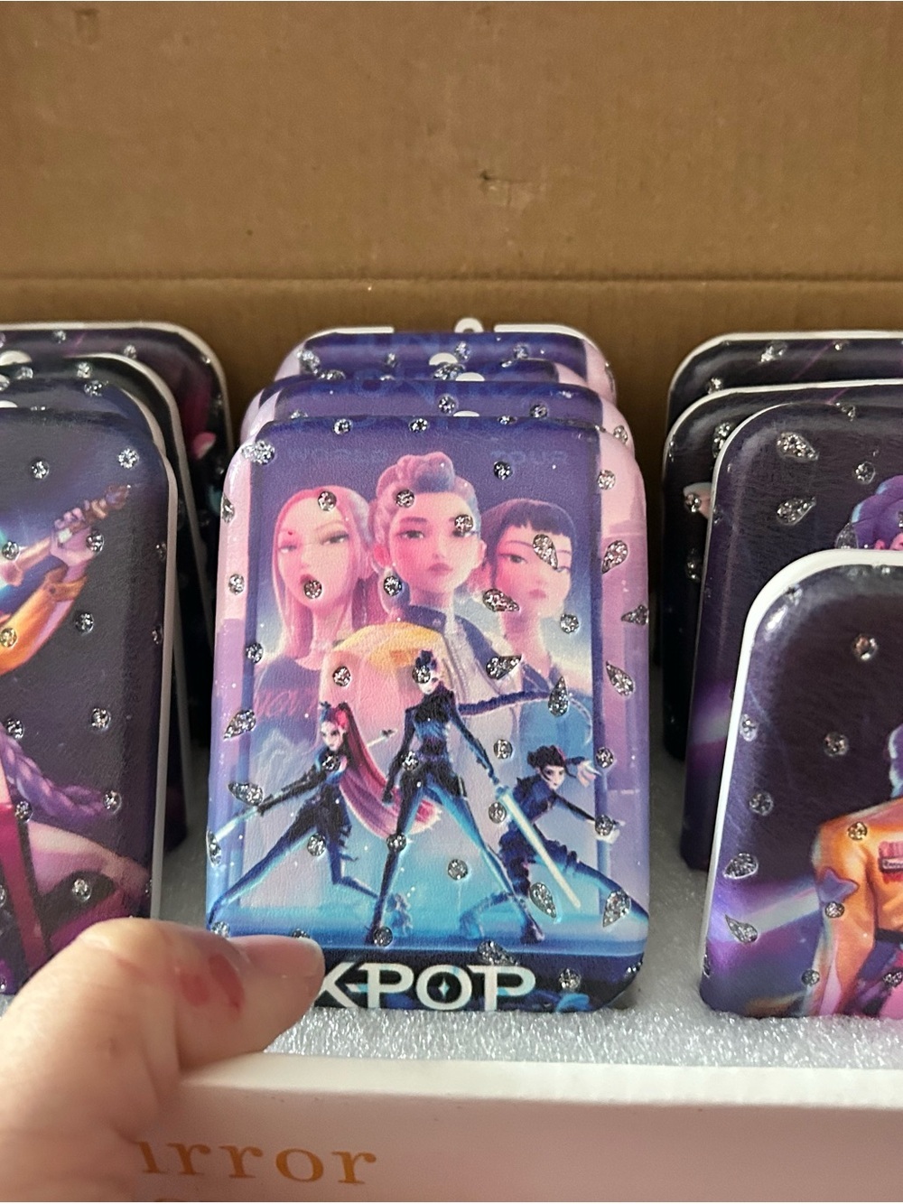 4/$50 Demon hunter k-pop compact mirror